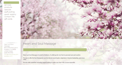 Desktop Screenshot of heartandsoulmassages.com